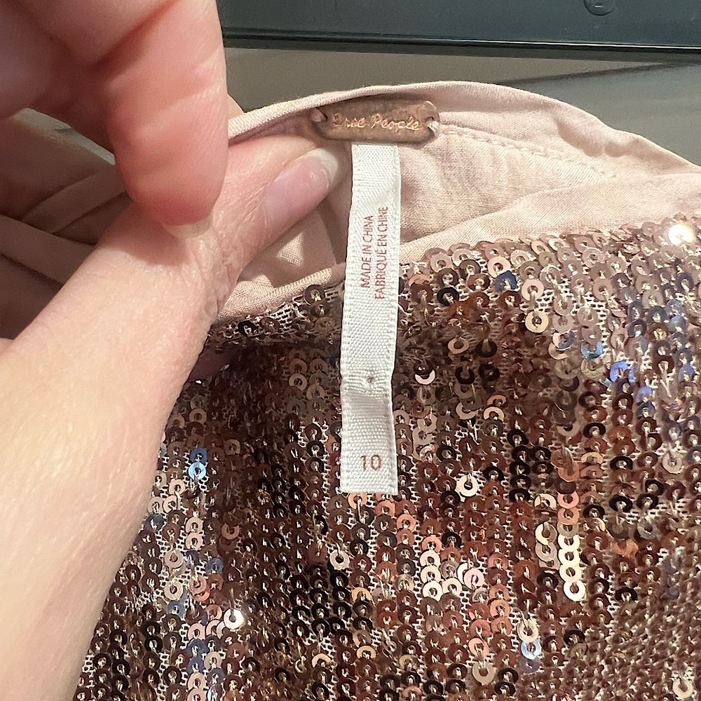 Free People Ariana Sequin Skirt - Picture 7 of 9